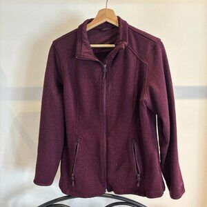 Maroon Running Jacket Size Medium